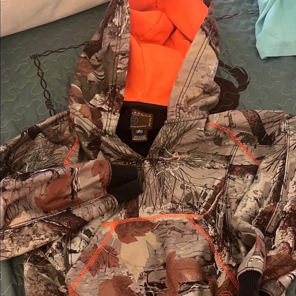 Youth roper camo hoodie